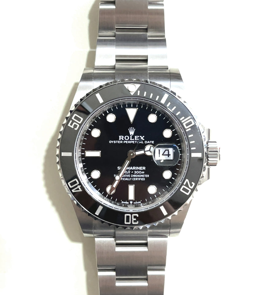 Rolex Submariner Date Steel Black  And Black